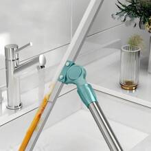 Magic Silicone Broom, Wet & Dry Use, Bathroom & Toilet Floor Water Squeegee, Instant Clean, Say Goodbye To Dirt Home Bathroom Decor Summer Back To School
