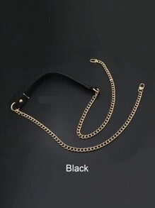 1 件单肩包手提包带女士时尚斜挎包带可调节肩带替换肩带女士钱包，优雅简约风格日常使用女士钱包链冬季礼物 - 彩色 - 查看 11