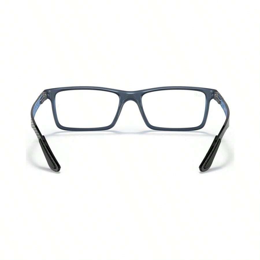 Ray-Ban RX8901 Men's Rectangle Eyeglasses - Blue - View 1