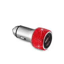 Cargador de coche universal con decoración de strass, carga automática a través del puerto USB - Unitalla - Ver 2