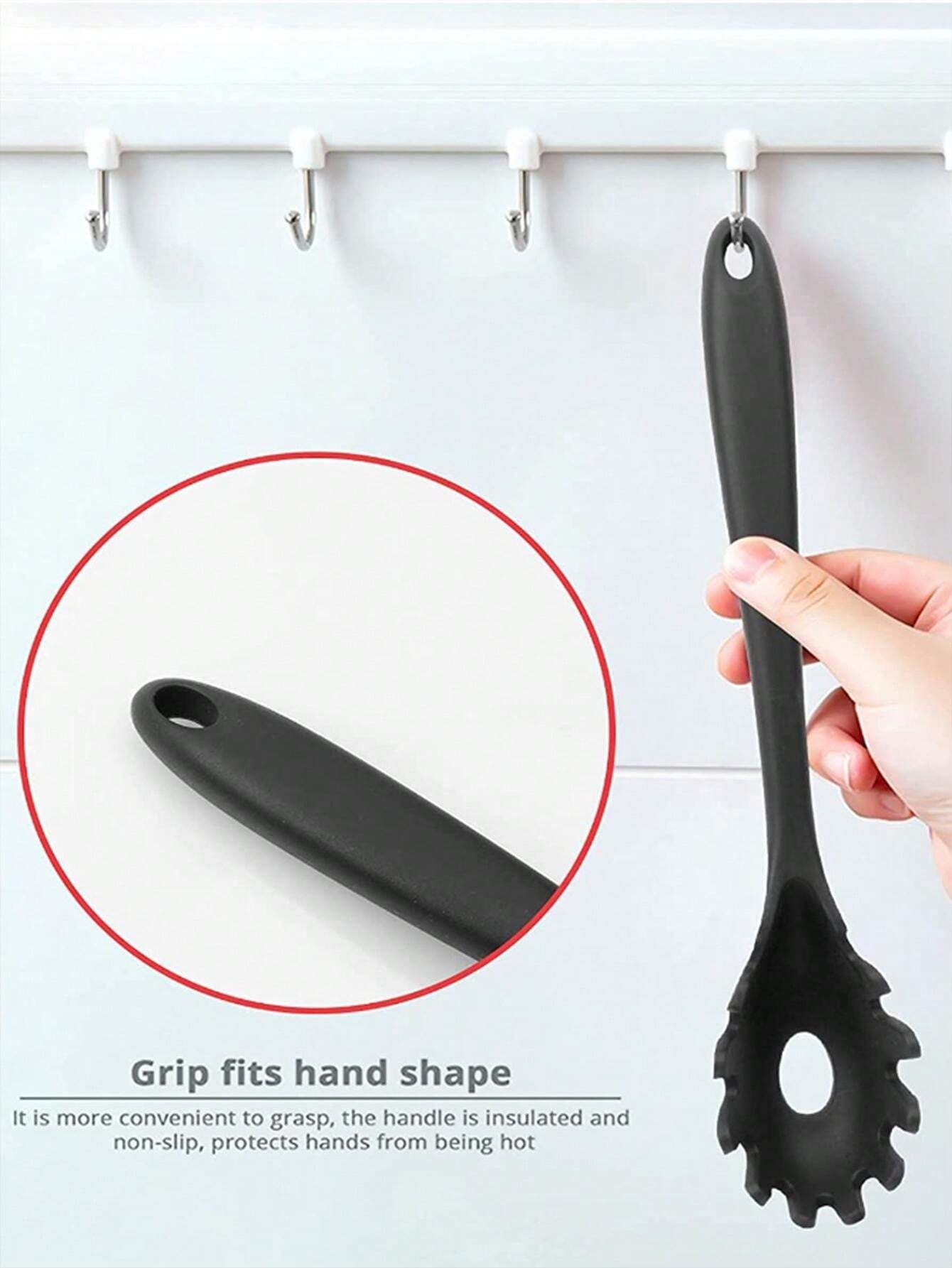 シリコン製パスタフォーク、耐熱キッチン麺スプーンサーバー、スパゲティストレーナー クリスマスギフト SHEIN JAPAN