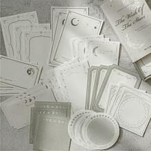 MOCARD 1 Hộp 30 Chiếc Phong Cách Cổ Điển In Chữ Thủ Công Chất Liệu Giấy Phiếu Thanh Toán Thẩm Mỹ Sổ Lưu Niệm Sáng Tạo Tự Làm Nhật Ký Rác Sổ Tay Nghệ Thuật Văn Phòng & Trường Học Đồ Dùng - 1 hộp - Xem 3