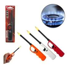 23cm Metal Gas Stove Lighter Rechargeable With Safety Lock - 彩色 - 查看 4