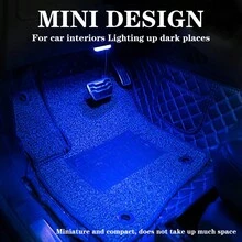 1 件装触摸传感器 USB LED 无线吸顶灯 RGB 阅读装饰灯磁铁车顶内饰灯大篷车房车 - 均碼 - 查看 7