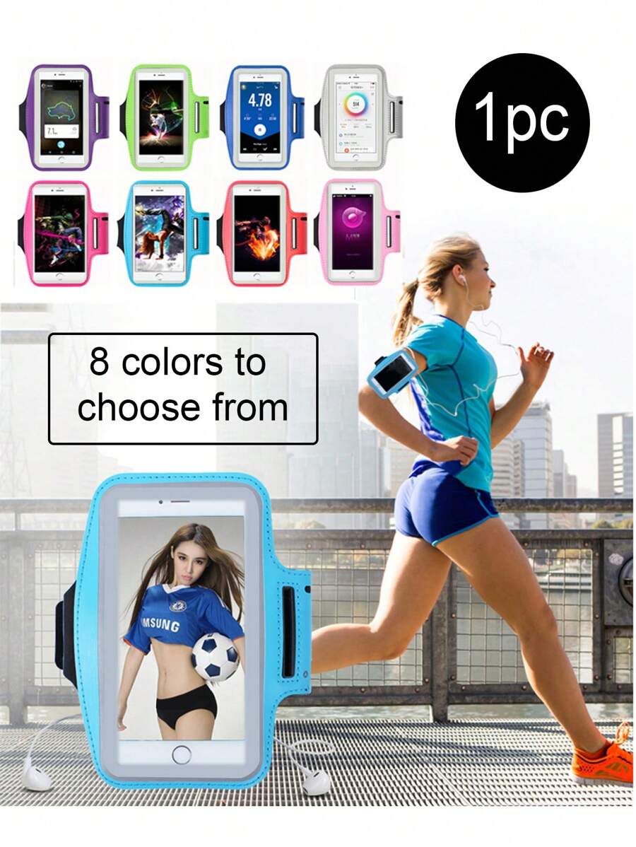 Funda para teléfono móvil para correr, soporte de teléfono para caminar rápido y correr - Multicolor - Ver 1