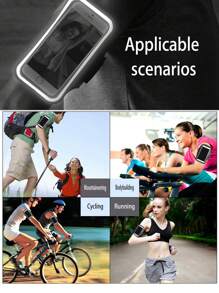 Funda para teléfono móvil para correr, soporte de teléfono para caminar rápido y correr - Multicolor - Ver 6