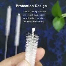 10pcs Long Straw Cleaning Brushes Extend 9.05 Inches (Approx. 23 Cm), Wide 10 Mm Diameter Pipe Cleaner, Long Straw Brushes For Straw Mugs, Water Bottles And Tubes, Drinking Straw Cleaning Brushes Set Of 10/5pcs