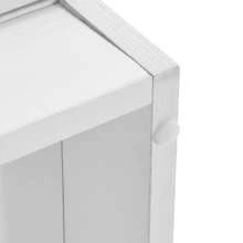 Wooden 4 Drawer File Cabinet With Lock Office Filing Storage For Letter A4 Sized Files Home Office Cabinet Upgraded Design Easy Assemble Vertical Storage For Home Or Office - White - View 7