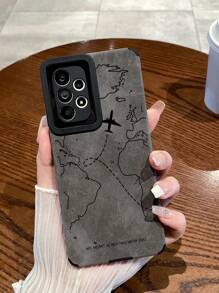 1 件 TPU 飞机皮革纹理相机保护手机壳适用于 X、XR、11、12、13、14、12 Pro Max、13 Pro Max、14 Pro Max、15、15 Pro、15 Plus、15 Pro Max、16、16 Pro、16 Plus、16 Pro Max 和 A04、A12、A13、A14、A24、A32、A50、A33、A34、A52、A54、A71、A73、S20、S20 FE、S22 超防水防震防摔防刮 - 灰色 - 查看 4