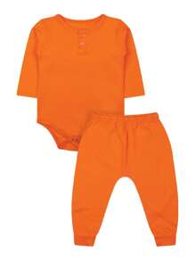 Conjunto bebê Body + Calça Saruel
