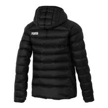 Puma 女士戶外羽絨外套PackLITE Hooded Down Jacket90%羽絨10%羽毛 羽絨羽毛衣672283-01 - 黑色 - 查看 2