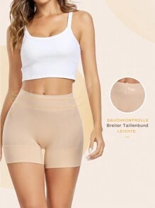 Pantalones cortos sin costuras para mujer ideales para usar debajo de vestidos, pantalones cortos de shapewear lisos y suaves para prevenir rozaduras