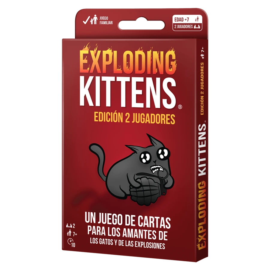 asmodee Edición 2 Jugadores|Juego de cartas|10 minutos por partida|2 jugadores| ✅ Entrega 48/72h - Multicolor - Ver 1