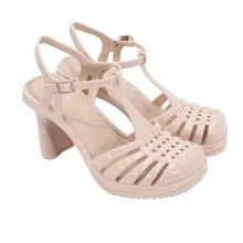 Women's Sandals With 7cm Heel, Spider Model, New - Màu Hồng baby - Xem 6