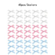 30/15 chiếc kẹp tóc nơ ruy băng nhiều màu sắc cho nữ, kẹp tóc công chúa bằng lụa thanh lịch, phụ kiện tóc thẩm mỹ Y2K dùng hàng ngày, kẹp tóc mini dễ thương cho ngày lễ tình nhân, kẹp tóc hình móng vuốt, đồ dùng học tập, trang phục mùa đông cho nữ, nơ - trắng + hồng + xanh - Xem 5