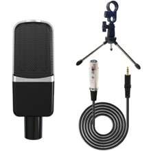 Podcast Equipment Bundle, F998 Live Sound Card Recording Studio Microphone, Professional Live Sound Card Voice Changer For Live Streaming Gaming - Multicolor - View 13