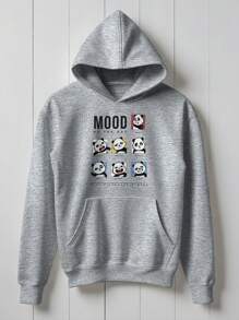 Cute Panda Bear Sweatshirt What's Your Mode Meme  2004 Flow Fx - Xám - Xem 1