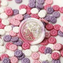 100入組色變向日葵蠟封珠，適用於剪貼簿、卡片、信封密封和DIY手工藝品 - 單件 - 查看 9