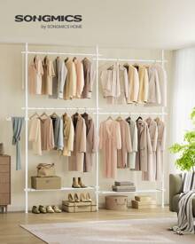 SONGMICS Coat Rack - White - View 5