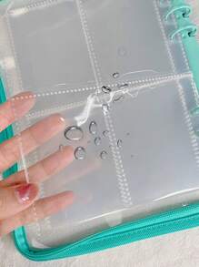 10件装防氧化珠宝收纳盒首饰密封袋活页拉链收纳册返校用品