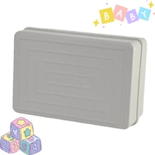 White Baby Soap Dish With Holes For Water To Drain - 白色 - 查看 1
