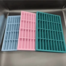 1pc 35*24cm Jewelry Tray, Earring Necklace Bracelet Display Stand, Ring Organizer Box