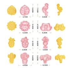 Crown Cookie Cutter-8 Pieces Plastic Prince King Queen Princess Cutters Fondant Crown Shaped Biscuit Cutter Set - Crown Beach 8-pack - View 9