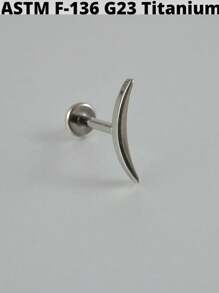 1 件榄尖形锆石 G23 纯钛耳钉 16G 内螺纹 Cz 花形耳轮耳屏穿孔珠宝情人节、妈妈、母亲、母亲节、礼物 - 如圖 - 查看 17