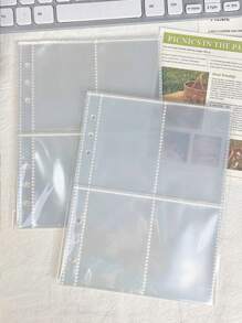 10件装防氧化珠宝收纳盒首饰密封袋活页拉链收纳册返校用品