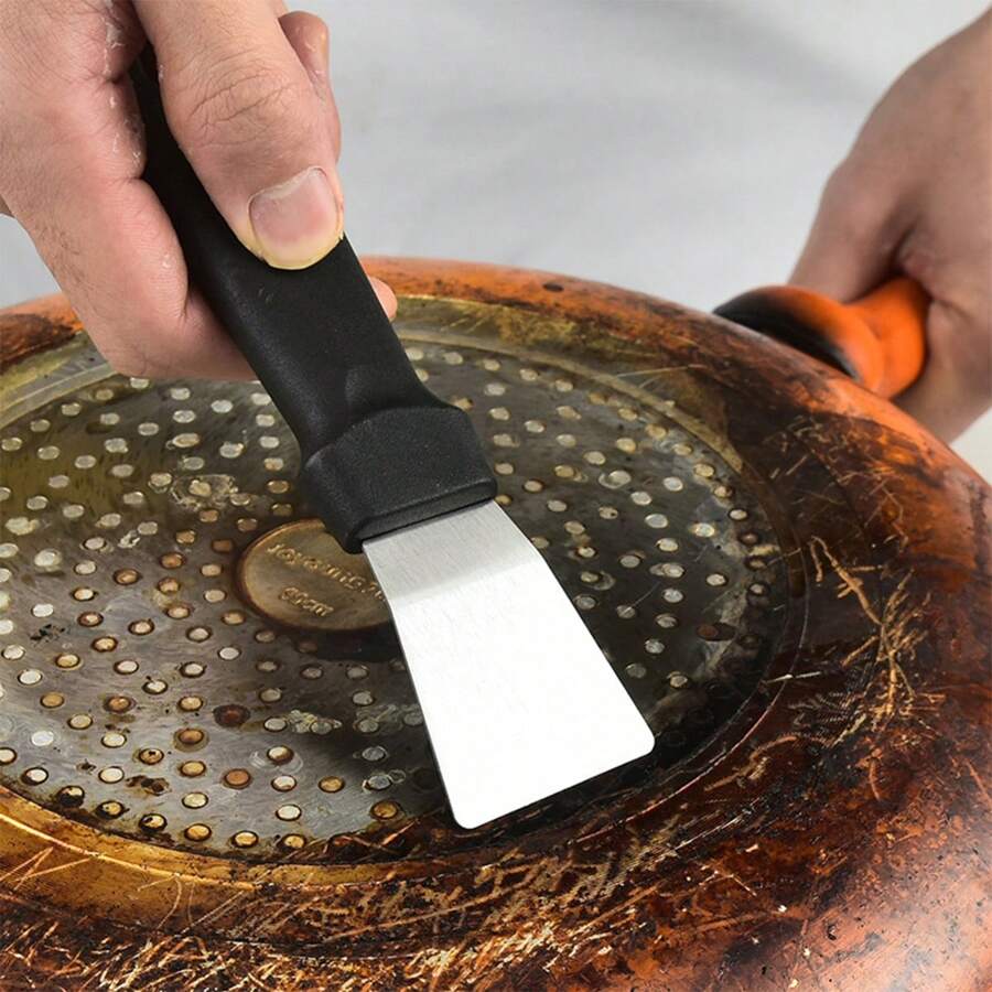 Kitchen Cleaning Spatula With , Oil Fume Removal Range Hood Shovel Stubborn Dirt Spatula Fridge