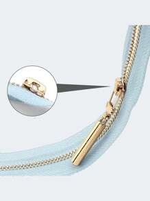 5个可拆卸金属拉链头，耐用拉链头替换件，时尚设计，金属拉链头维修套装，通用可拆卸拉链头替换件，带钩环，拉链头 - 易于安装，适用于夹克、服装、包袋、行李箱、S、背包和DIY项目 - 耐用，替换拉链头