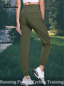 Summer Workout NASBING Women's Hiking Pants Joggers Lightweight Athletic Sweatpants Travelling Camping Workout