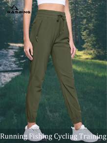 Summer Workout NASBING Women's Hiking Pants Joggers Lightweight Athletic Sweatpants Travelling Camping Workout