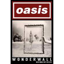 1 件绿洲乐队海报热门音乐海报专辑帆布印刷海报墙壁艺术装饰黑白适用于家庭客厅装饰无框 - 彩色 - 查看 23