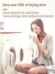 3pcs Solid Laundry Ball, Premium Natural Wool Dryer Balls - Replace Dryer Sheets & Fabric Softener - Laundry Balls For Dryer Dryer Sheets Clothes Anti-Static Laundry Wool Drying Balls, Reusable Softener, Wool Drying Balls, Washing Machine Accessories