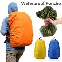 1 件防水背包防雨罩，适合户外旅行和运动 - 9.25 加仑，防尘且便携 - 彩色 - 查看 2