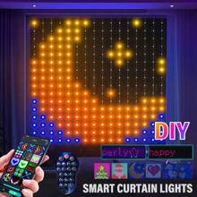 Đèn rèm thông minh DIY, Đèn rèm đổi màu RGB có ứng dụng điều khiển từ xa đồng bộ nhạc, Dây đèn rèm USB 256LED 5,2Ft X 5,2Ft cho tiệc, sân vườn, trang trí phòng, trang trí Giáng sinh, đèn Giáng sinh, trang trí phòng ngủ, trang trí nhà, trang trí tiệc, lễ hội ngày lễ, quà tặng Giáng sinh, lễ tạ ơn, đồ trang trí cây thông Noel - Trình cắm USB - Xem 11