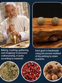 60 片/包艾灸脐贴，温和无刺激，萃取自天然艾蒿，适合日常护理、改善睡眠、缓解压力，男女通用 - 彩色 - 查看 4