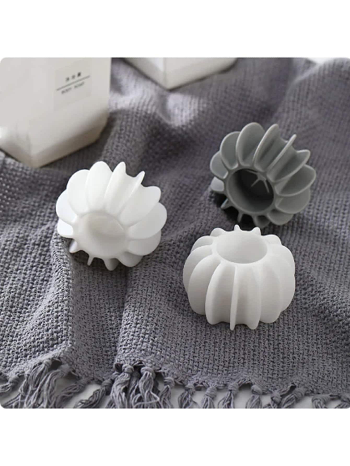 5pcs Laundry Ball Reusable Silicone Clothes Hair Cleaning Tools Pet