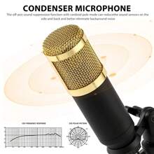 Podcast Equipment Bundle, Recording Studio Package With Voice Changer, Live Sound Card - Audio Interface For Laptop Computer Living Broadcast Live Streaming - Multicolor - View 3