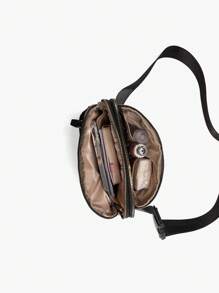 PINCNEL Mini Lightweight Women's Chest Bag, Outdoor Sports Waterproof Waist Bag Ip Running Fanny Pack For Women And Men,Canvas Waist Bag With Adjustable Strap For Outdoors Workout Running,Hiking,Traveling,Biking,Rave And Festival, Best Mother's Day Gift Ideas, Mother Day Gifts, Mom Gifts, Mommy's Essentials, Mommy Bag For Going Out - Black - View 5
