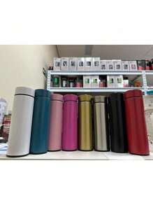 500ml Vacuum  Bottle With Digital Temperature Gauge Ideal For Travel Office - Ngẫu nhiên - Xem 1