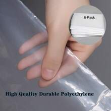 10 包透明巨型储物袋 巨型塑料搬家袋 扁平大号塑料袋 衣物包装 行李箱 棉被 椅子 儿童自行车 毯子 大号毛绒玩具 抽屉衣柜收纳袋 壁橱收纳袋 绗缝袋 床底收纳盒 隔断 衣服垃圾袋 居家衣物 卧室收纳箱 衣柜收纳袋 衣柜收纳 衣柜隔断 衣柜隔断 宿舍毛衣 袜子 裤子 牛仔裤 内衣