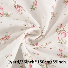 1 件花卉提花雪纺连衣裙面料，59 英寸宽 x 3 码长，70gsm 重量