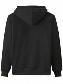 Urban Warrior Payeah High Streetwear Men's Hoodie --Unleash Your Bold Attitude! - màu đen - Xem 3
