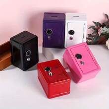 1PC Mini Metal Piggy Bank Creative Deposit Box, Key Gift Birthday - Multicolor - View 2