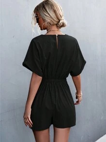 Mono envolvente de unicolor - Negro - Ver 2