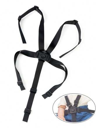 5-Point Baby Stroller Harness, Universal Strap For Baby Highchair And Infant Car Seat