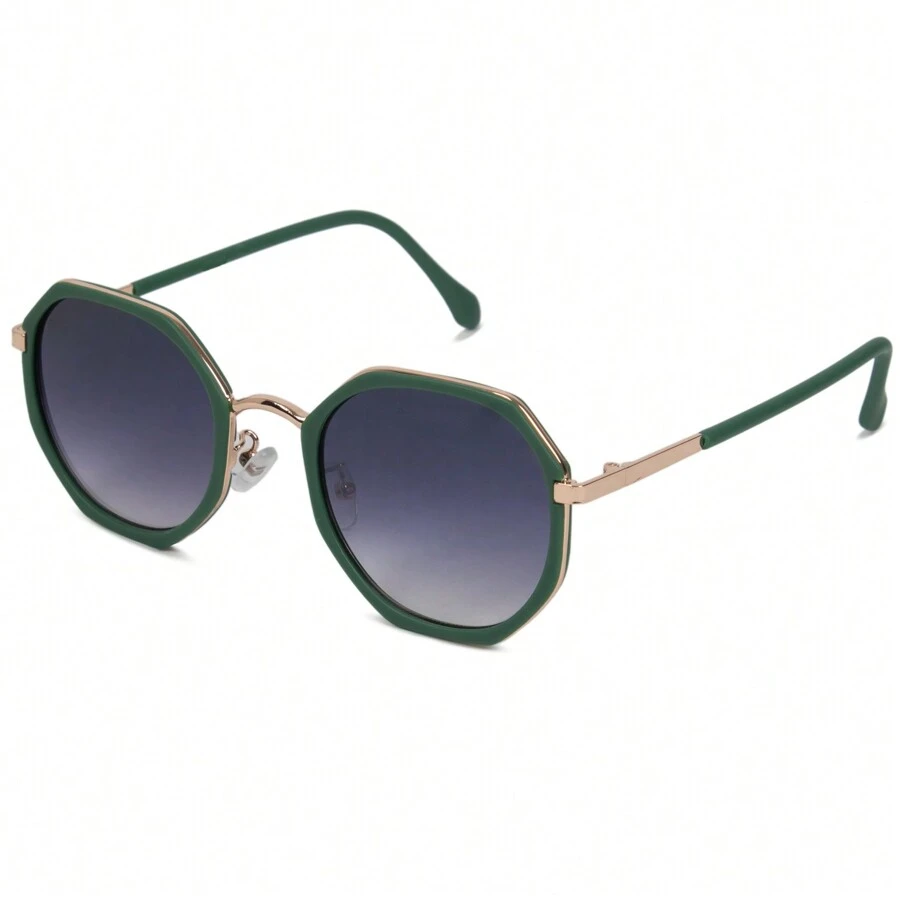 Women's Retro Glasses Chic Casual Elegant Durable UV Protection - 綠色 - 查看 1