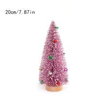 1PC 10/15/20cm Mini Christmas Tree Wooden Home Table Top Decor For Christmas Party New Year Home Decoration Supply,Christmas - Multicolor - View 12
